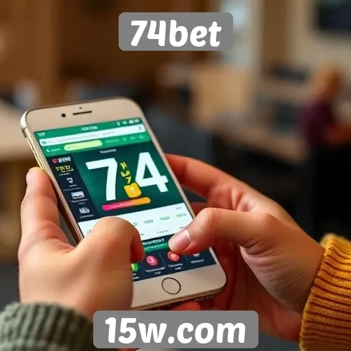 Acessibilidade do 74bet em dispositivos móveis