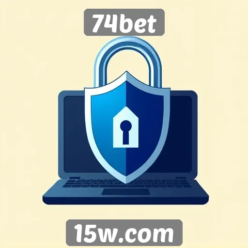 Recursos de segurança presentes no website 74bet